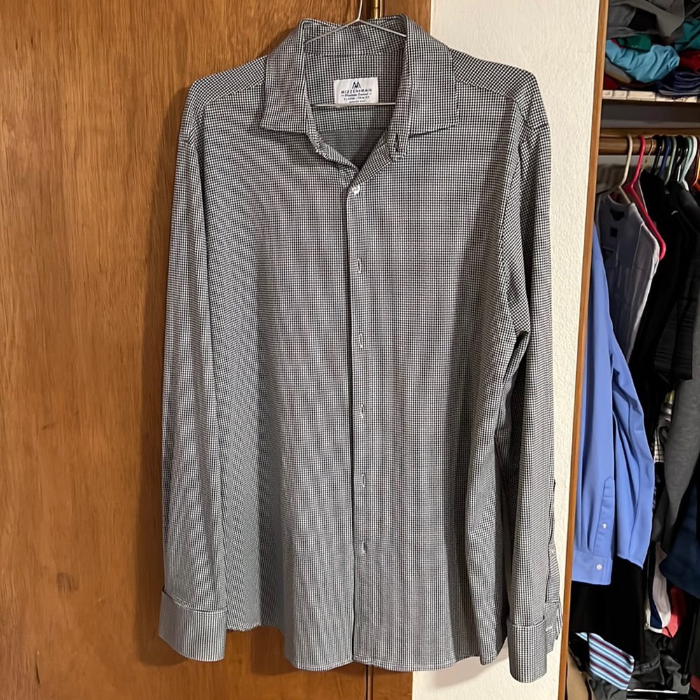 Mizzen + Main XL Trim fit button down